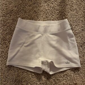ALO Yoga Women's Athletic White Shorts